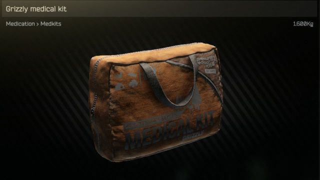 Medical kit bag in escape from Tarkov.