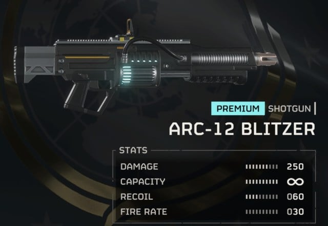 Arc-12 Blitzer stats