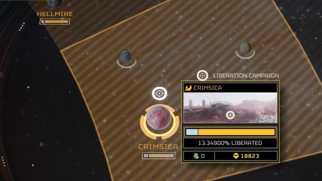 Draco Sector planets in Helldivers 2