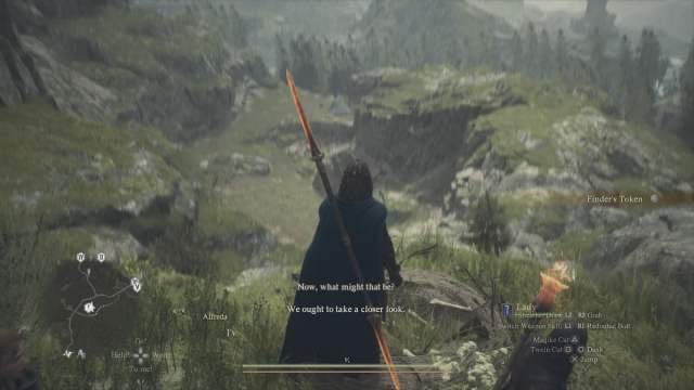 Finding a Finder's Token in a Harpy's nest in Dragon's Dogma 2
