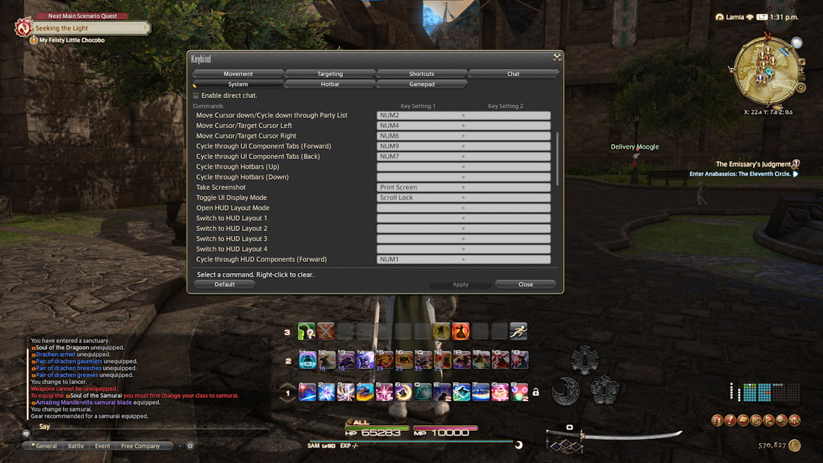 How to hide the UI in FFXIV - Dot Esports