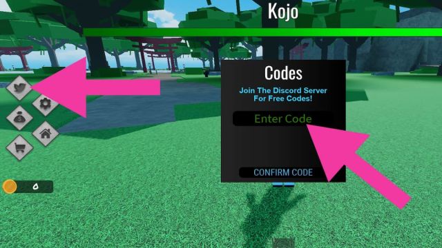 How to redeem codes in Jujutsu Tycoon