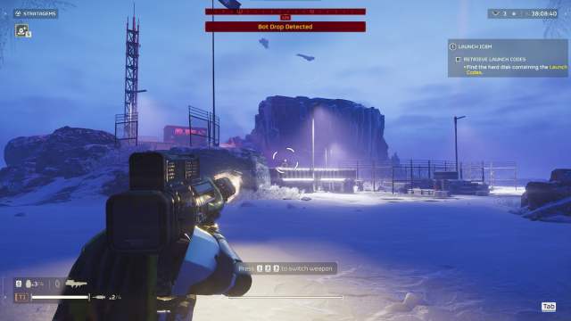 Using the Las-99 Quasar Laser Cannon in Helldivers 2