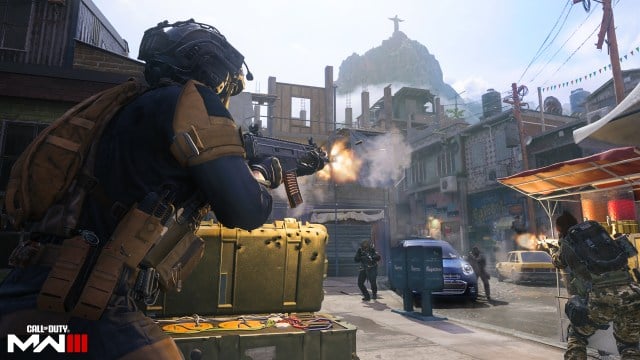 Image showing a shootout in MW3.