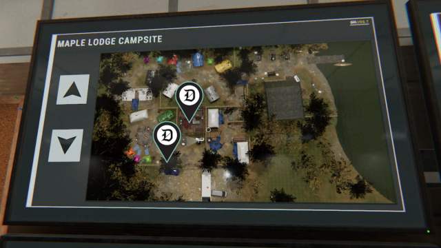 Maple Lodge Campsite Forest Spirit locations
