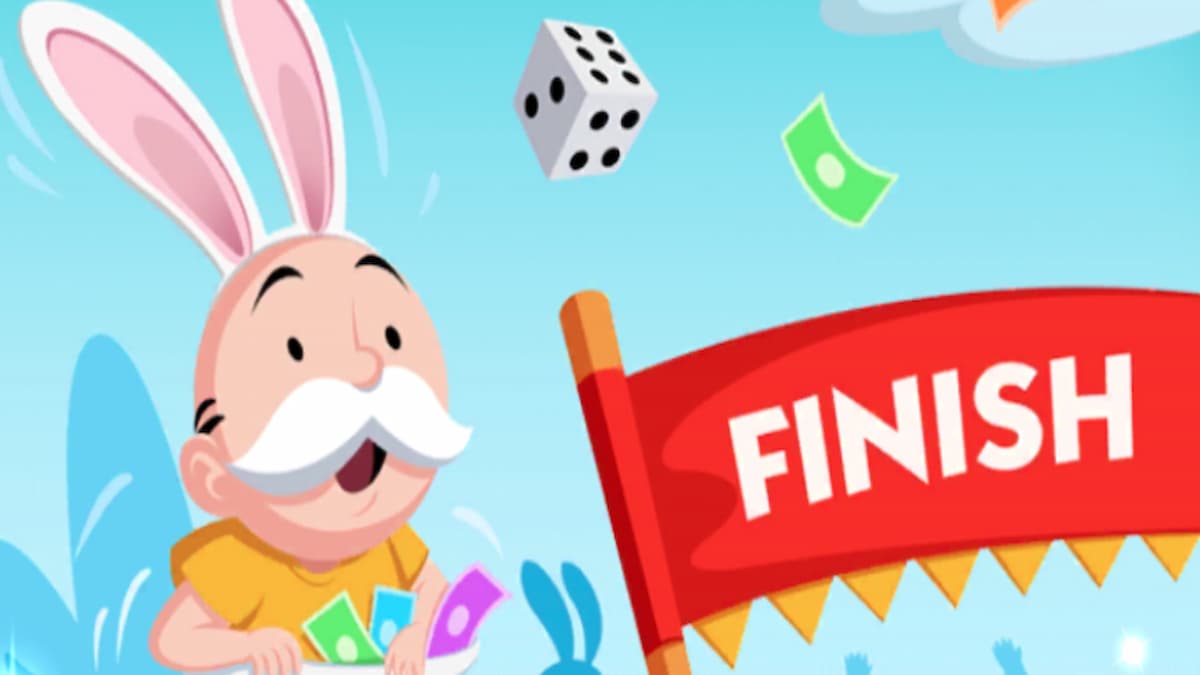Mr. Monopoly as a bunny rabbit