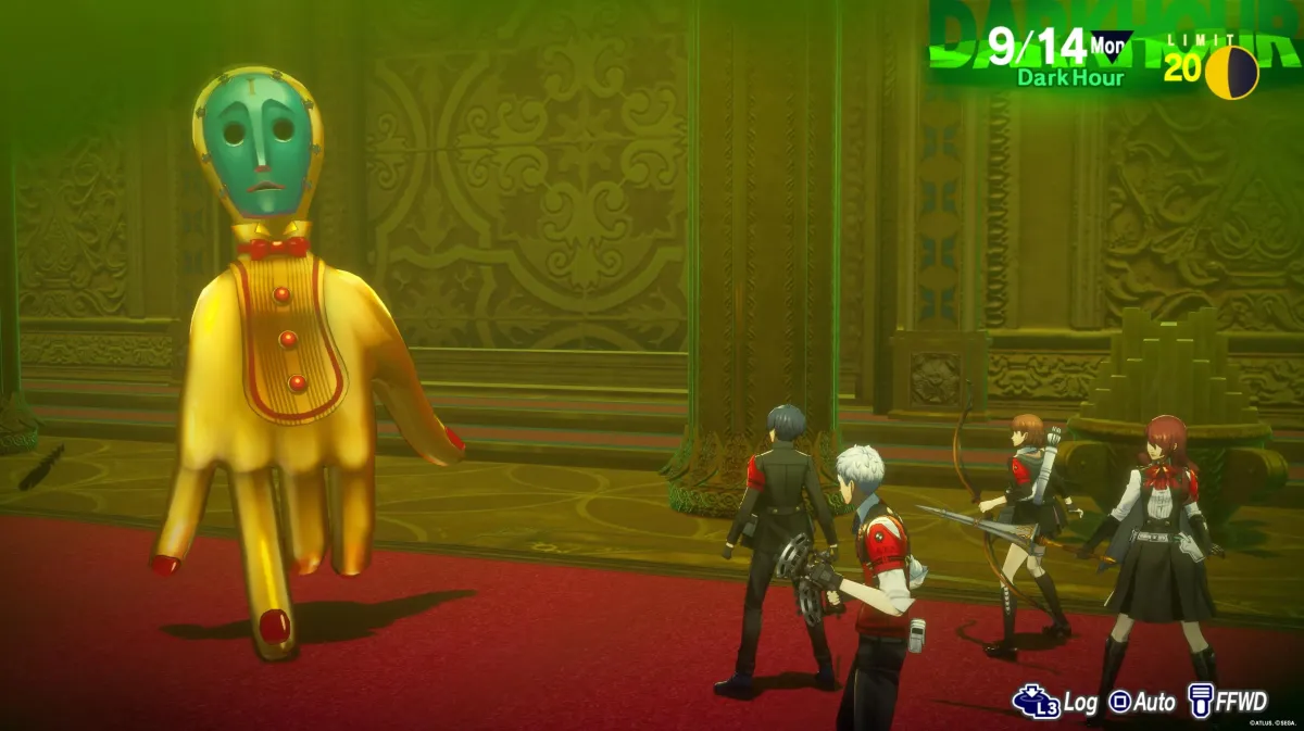Image showing the Reticent Checkmate in Persona 3 Reload.