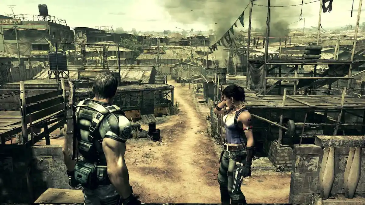 Chris and Sheva are getting ready for action in Resident Evil 5