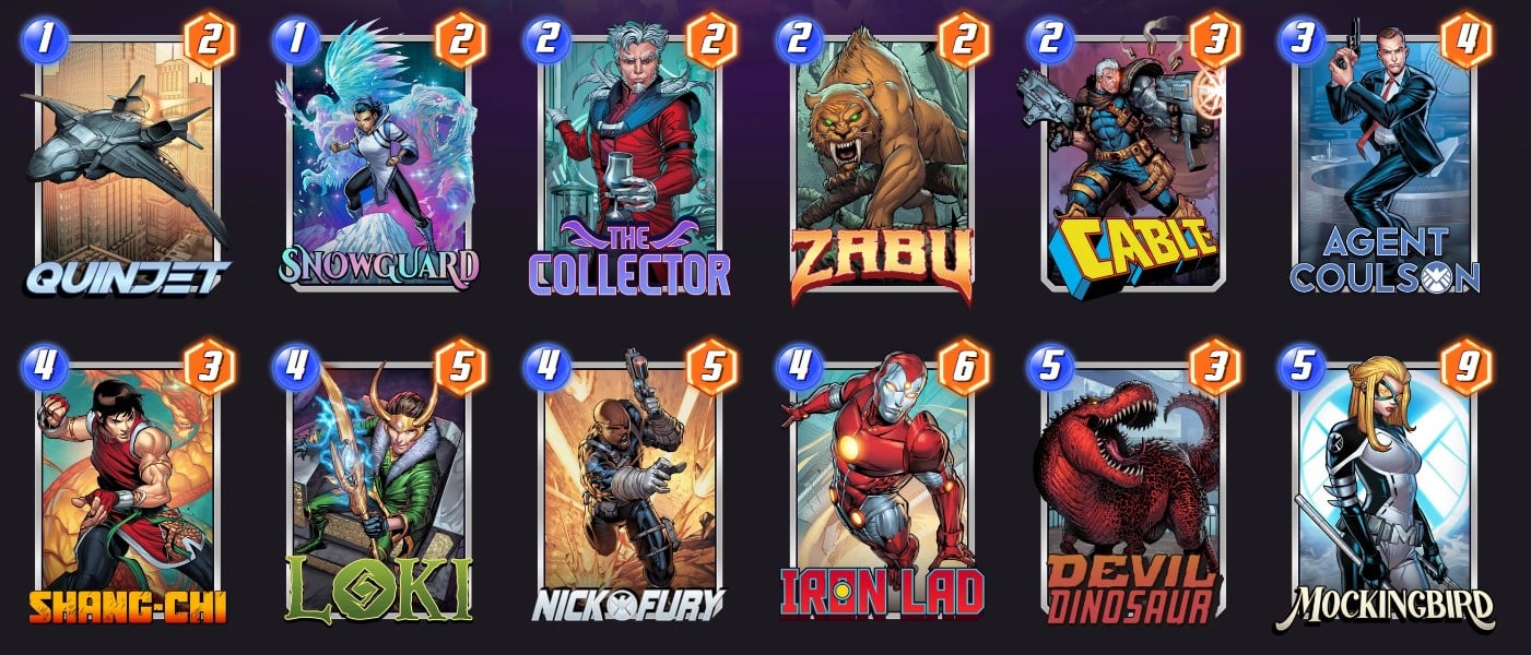 Marvel Snap Loki deck