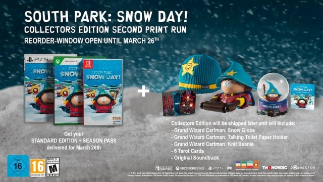 Collector's Edition of South Park Snow Day