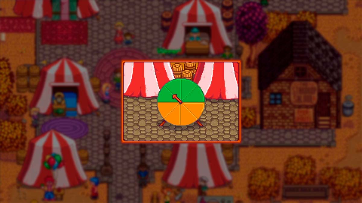 How to do the Fair Wheel trick in Stardew Valley