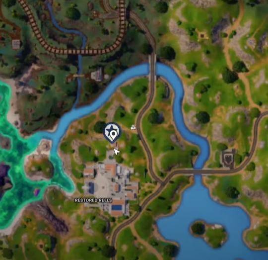 The Test of Agility location in Fortnite's Chapter five season two