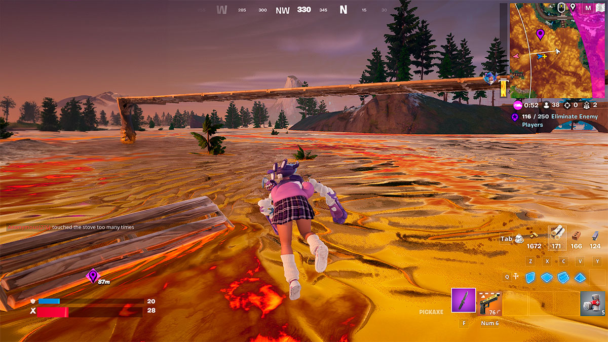 How to play Midas Presents: Floor is Lava in Fortnite