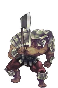 An image of the Gladiator class from Unicorn Overlord.