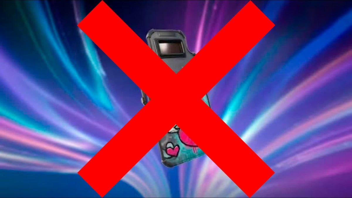 Ballistic Shield with an X in Fortnite Chapter 5 Season 2
