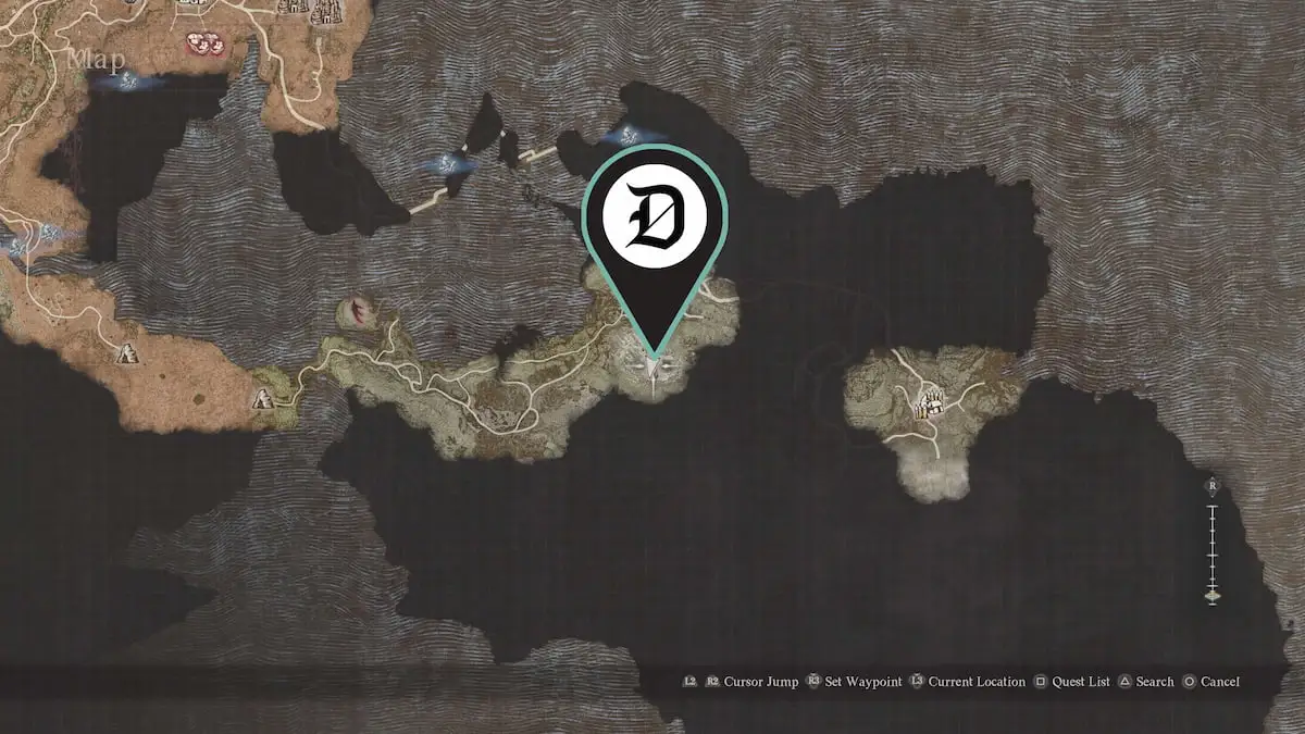 Hot Springs location in Dragon's Dogma 2