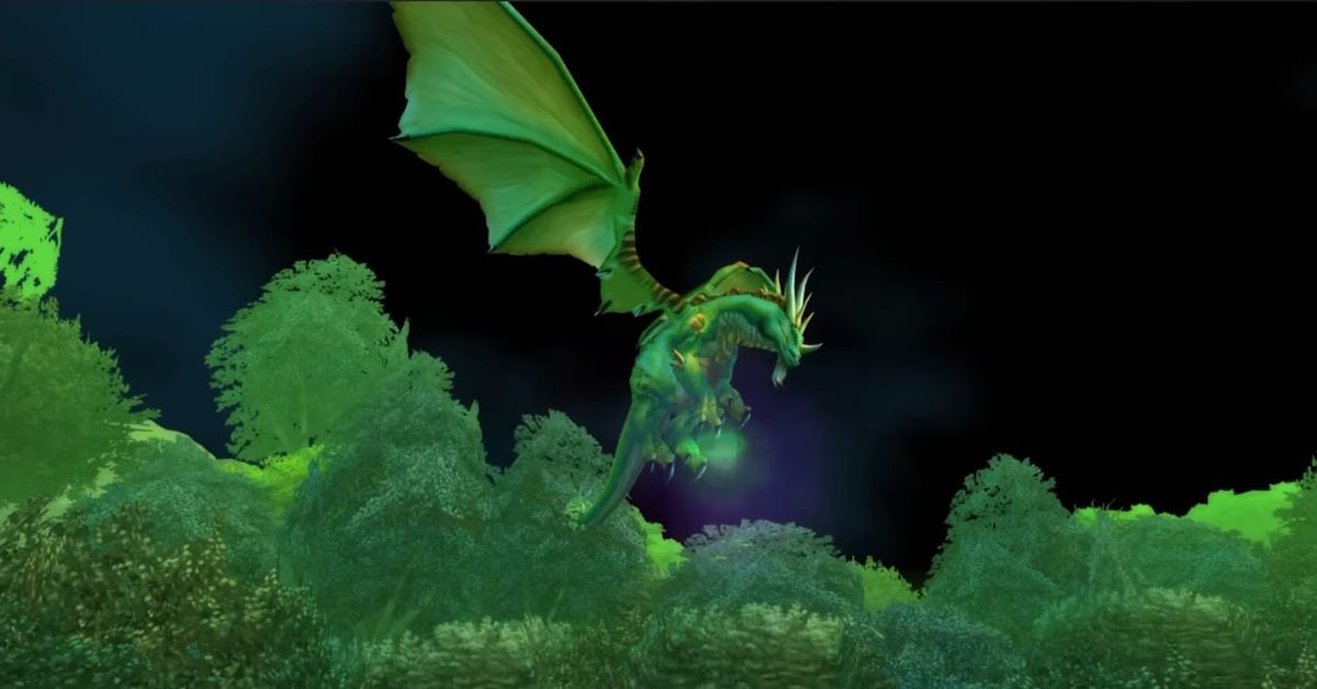 Image of a Dragon in WoW SoD.
