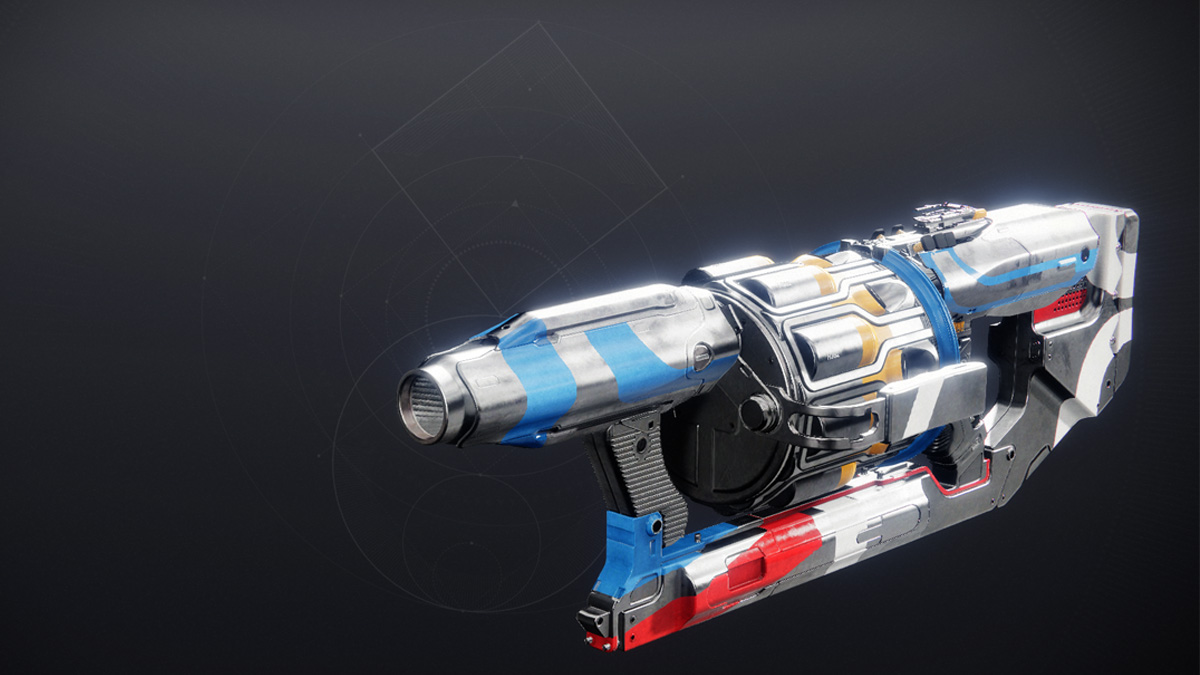 Hullabaloo, a grenade launcher from Destiny 2.