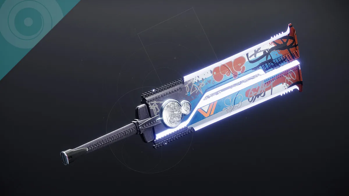 The Slammer, a massive sword covered in graffiti, added to Destiny 2.