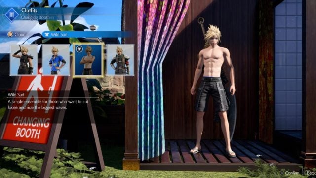 cloud third costume in ff7 rebirth