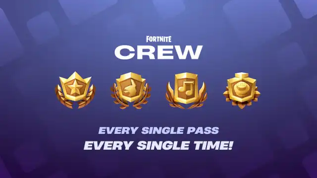 Fortnite Crew pass screen