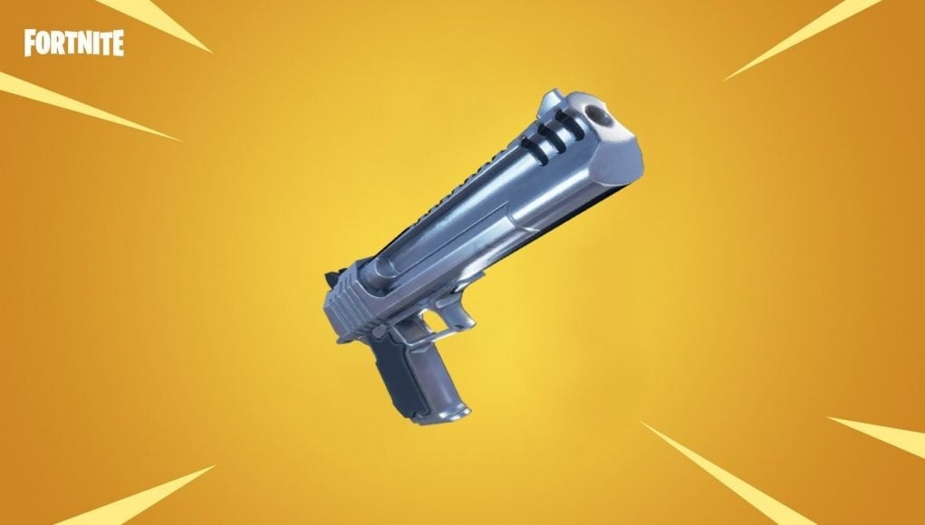 The Hand Cannon in Fortnite.