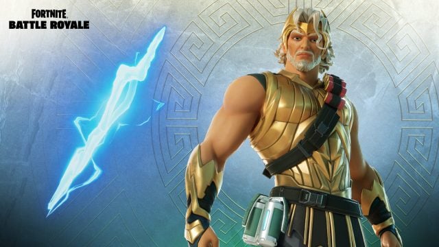 Fortnite Zeus skin and thunderbolt power