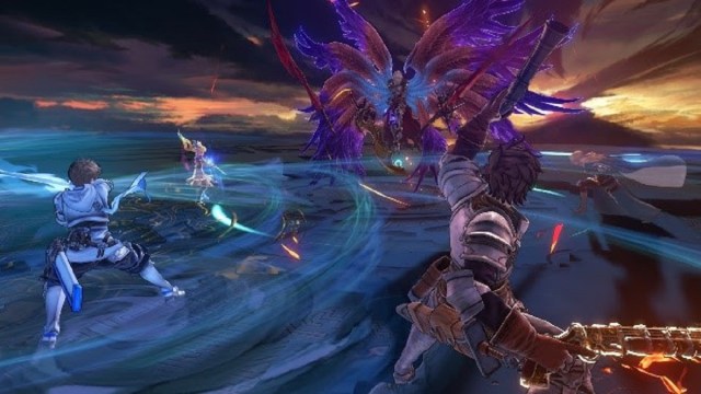 Granblue Fantasy Relink Lucilius boss fight