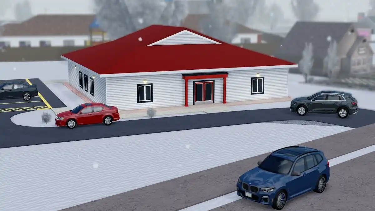 A house in Greenville on Roblox.