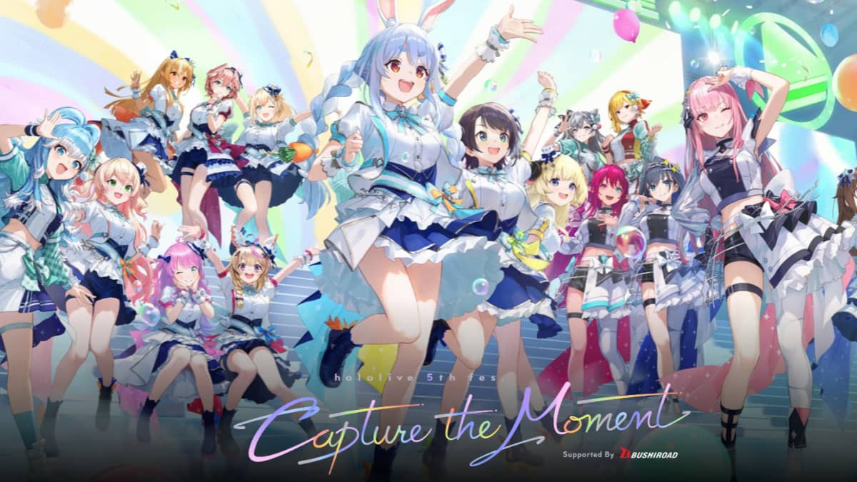 How to watch Hololive's 5th fes. Capture the Moment livestream