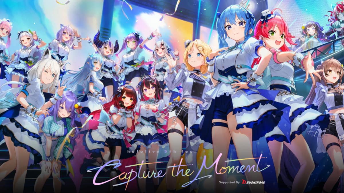 How to watch Hololive's 5th fes. Capture the Moment livestream 