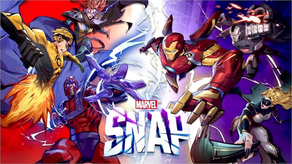 Marvel Snap Avengers vs. X-Men art