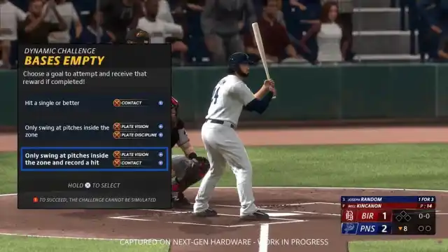 MLB The Show 24 RTTS dynamic challenges