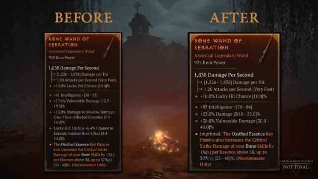 Diablo 4 season 4 itemization changes
