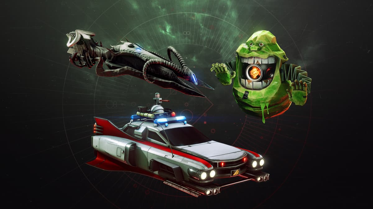 Destiny 2 Ghostbusters collab cosmetics