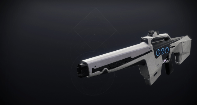 The Prosecutor auto rifle as seen in Collections.