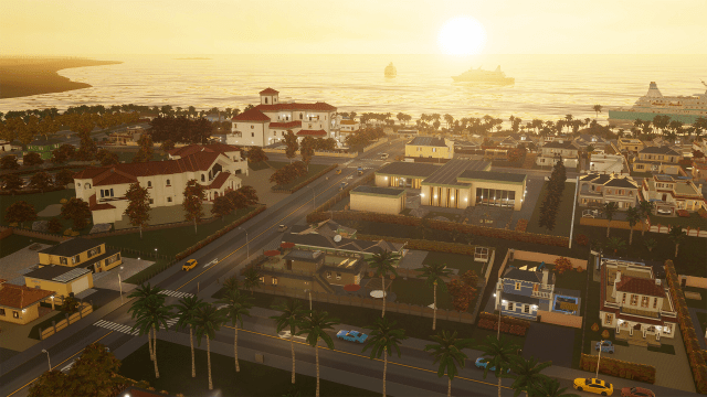 Beach Properties buildings in Cities Skylines 2's first DLC.
