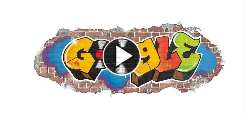 Google Doodle's Birth of Hip Hop promo art
