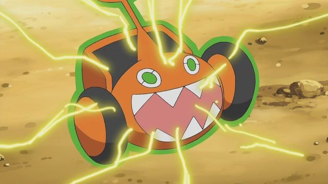 Mow Rotom in the Pokemon anime