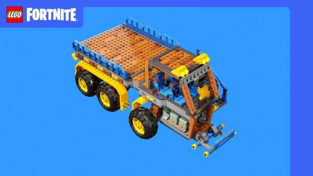 LEGO Fortnite Hauler vehicle