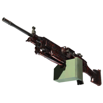 M249 Magma skin in CS2. 