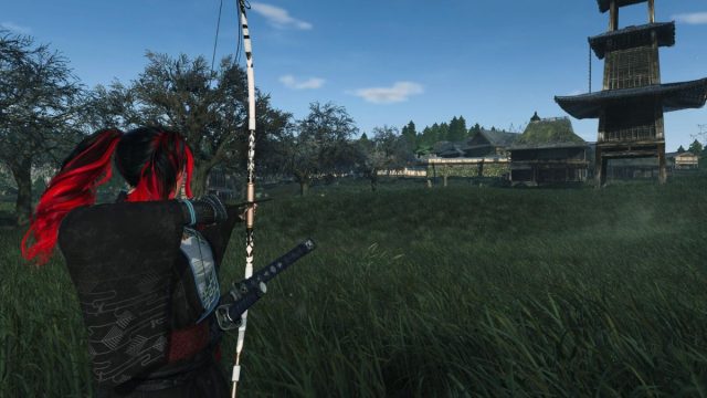 rise of the ronin character using bow