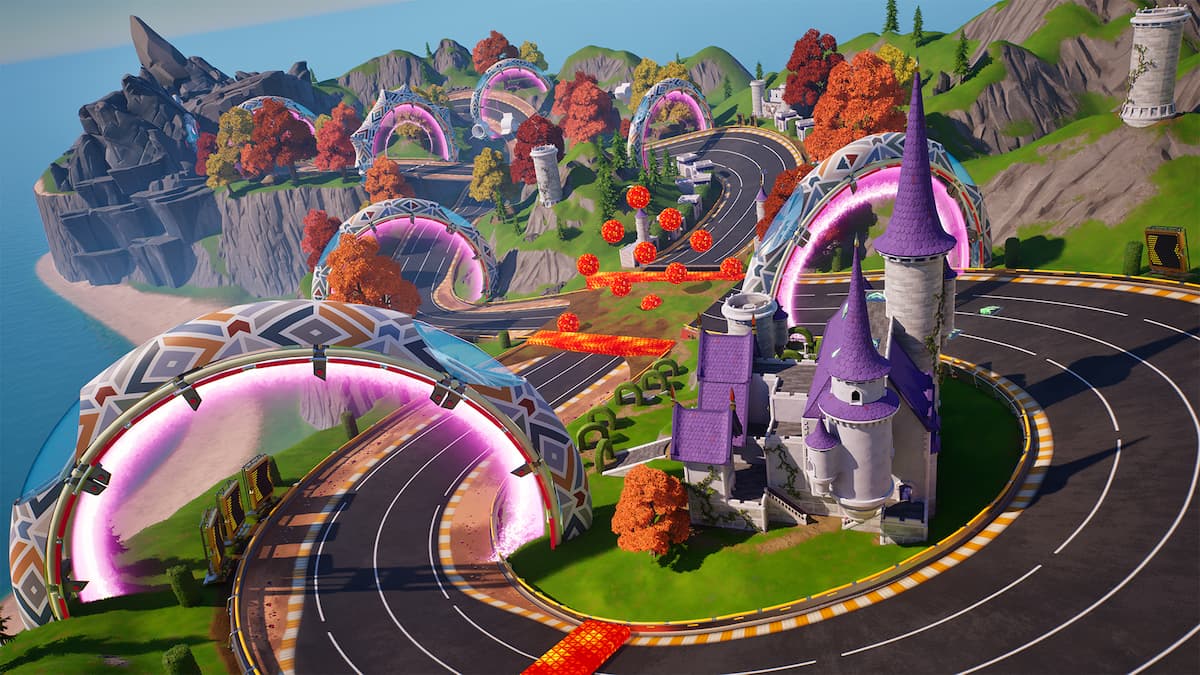 Fortnite Rocket Racing might be getting custom maps sooner than