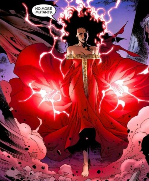 Scarlet Witch M-Day "No more Mutants"