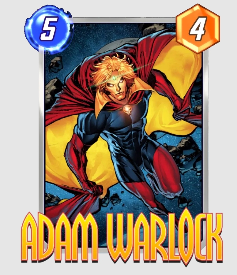 Adam Warlock Marvel Snap card