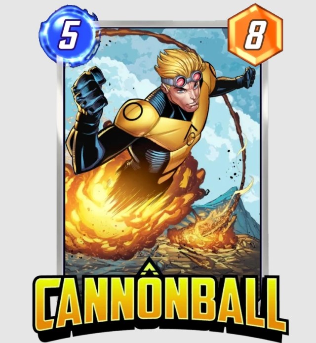 Cannonball Marvel Snap card