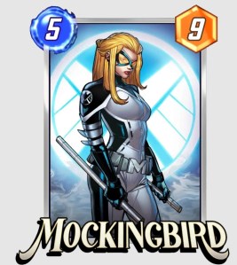 Mockingbird Marvel Snap card