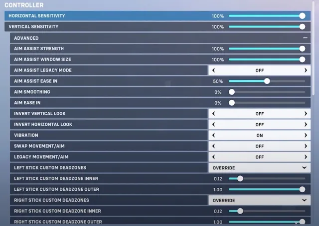The best controller settings in Overwatch 2.