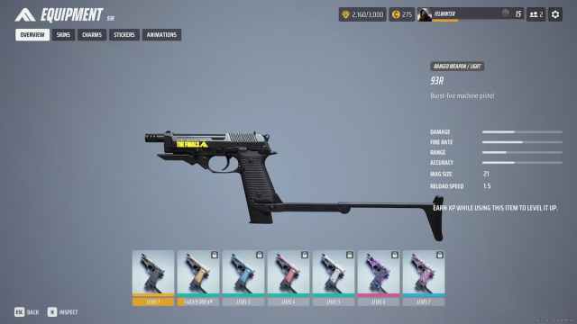 93R weapon overview in THE FINALS
