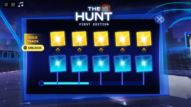 the event tracks in the hunt in roblox